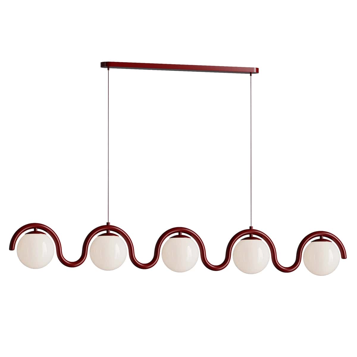 Lenox Linear Ball Pendant Lamp 5 heads 1