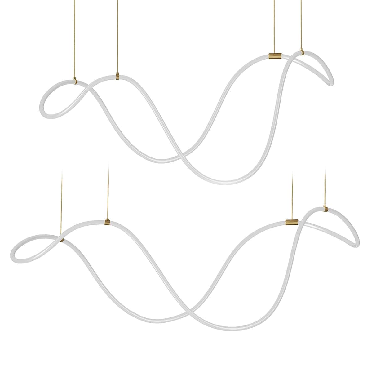 WOMO Rope Led Round Chandelier 1