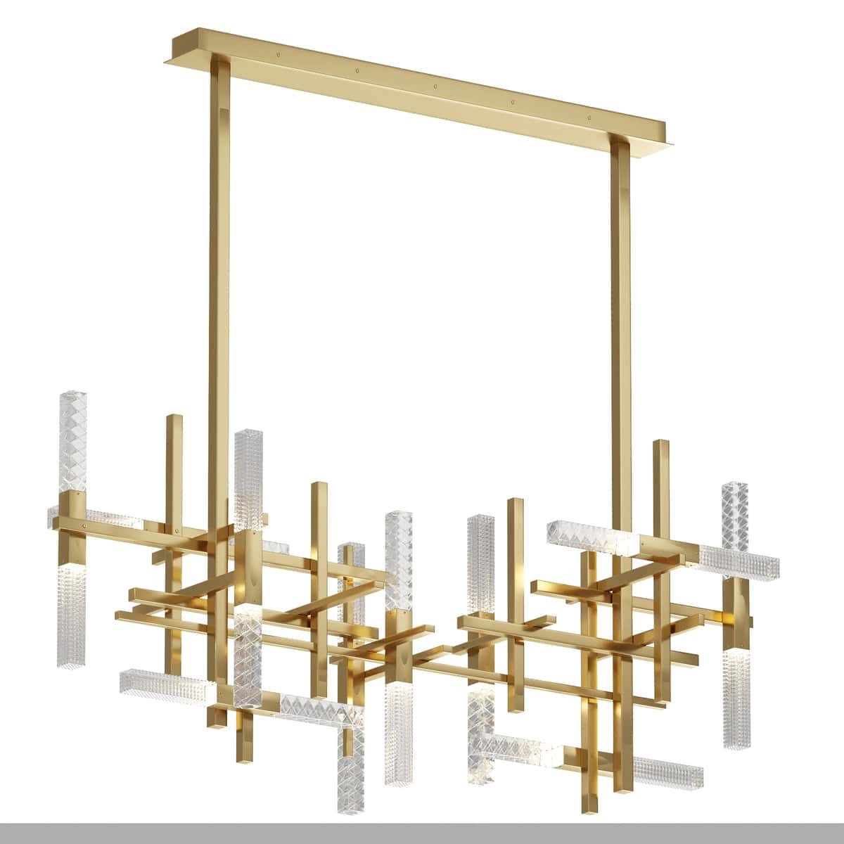 Mikado Double LED Linear Suspension 1