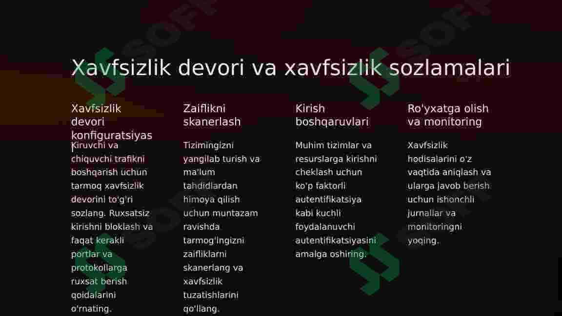 Kompyuter tarmog’ini tashkil qilishda OTni sozlash 6