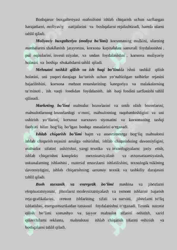 Korxonalarning ishlab chiqarish faoliyatini ifodalovchi ko'rsakichlarini tahlil qilish usullari 4
