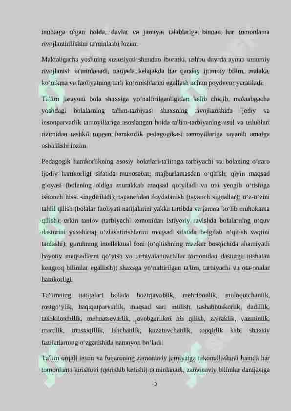 Bolalarni MTT sharoitlariga moslashtirishini tashkillashtirish texnologiyalari 3