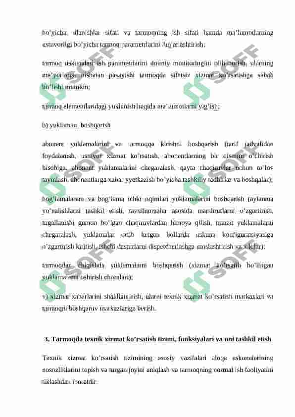 Boshqaruv tizimlarni tashkil qiluvchi  funksional tizimostilari va texnik vositalari 6