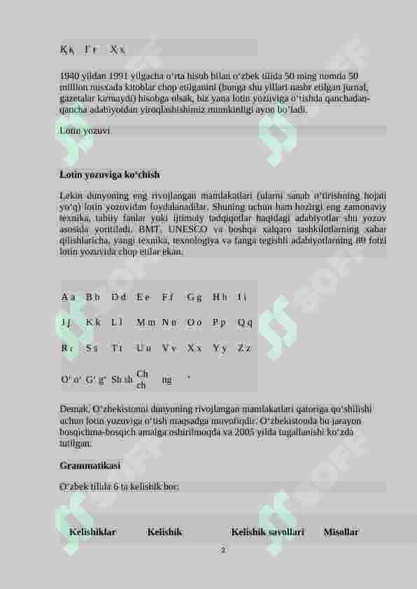 O'zbek yozuvi tarixi haqida 2