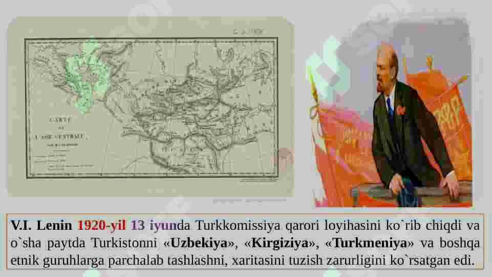 Milliy-davlat chegaralanishi va O‘zbekiston SSRning tuzilishi 3