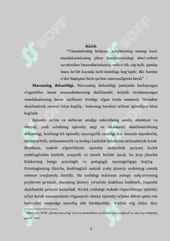 Boshlang'ich sinf o'quvchilarini tarbiyalashda tejamkorlik sifatlarini shakllantirish 3