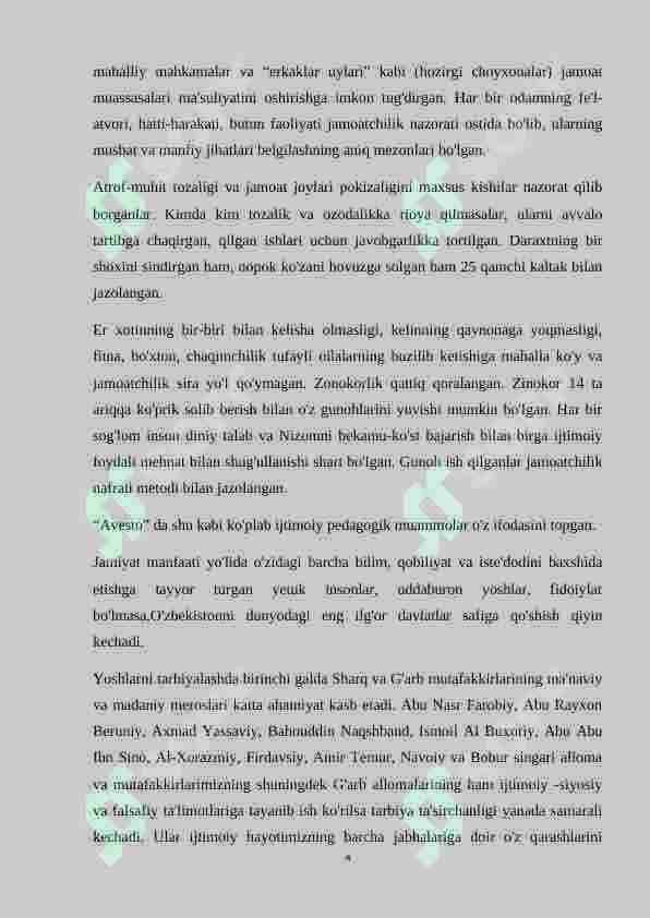 O’ZBEKISTONDA IJTIMOIY PEDAGOGIKANING RIVOJLANISHI TARIXI 4