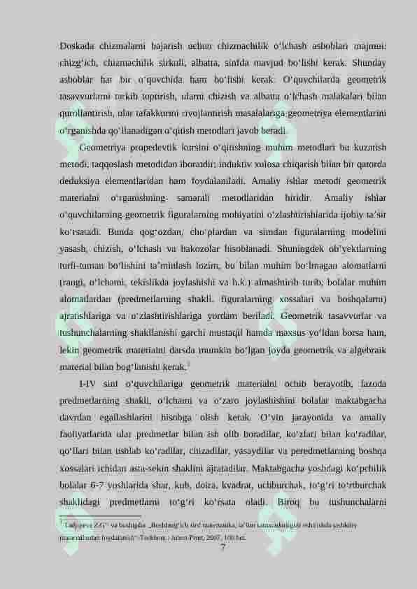 1-2-sinflarda geometrik materialni o‘rganish metodikasi 7