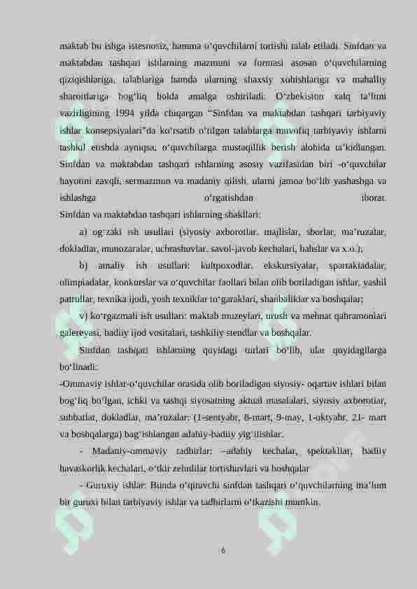 2-sinfda ona tilidan sinfdan tashqari ishlarni tashkil qilish metodikasi 6