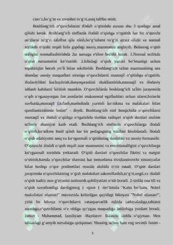 3-sinfda boshlang‘ich sinf o‘quvchilarini ifodali o‘qishga o‘rgatish 4