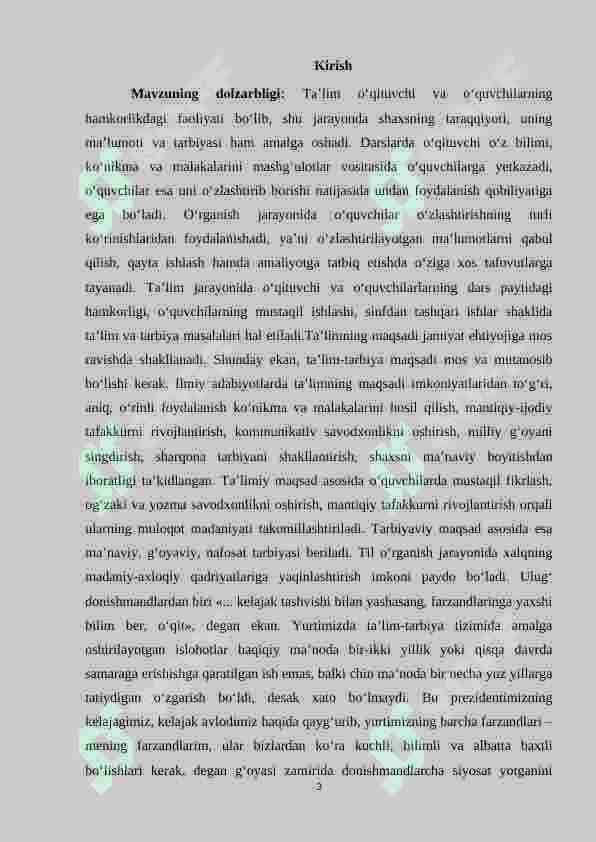 O‘quvchilarda tovush va harf tarkibi haqidagi boshlang‘ich tasavvurni shakllantirish 3