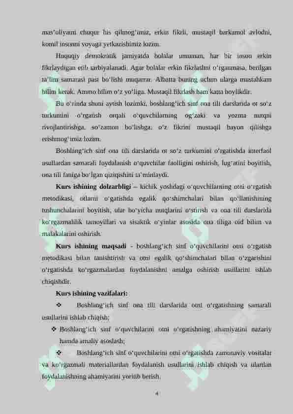 Boshlang‘ich sinflarda “ot” turkumini o‘rganish tizimi 4