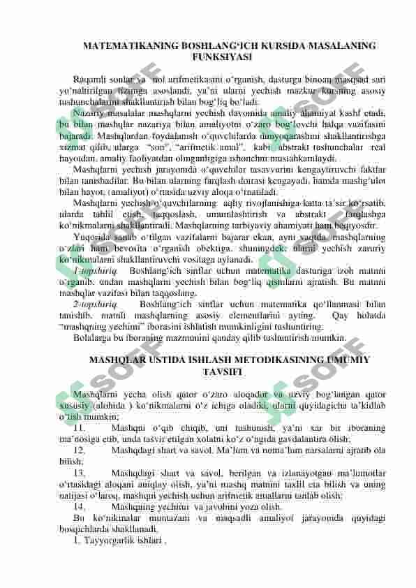 Matematikadan murakkab masalalar yechish 3