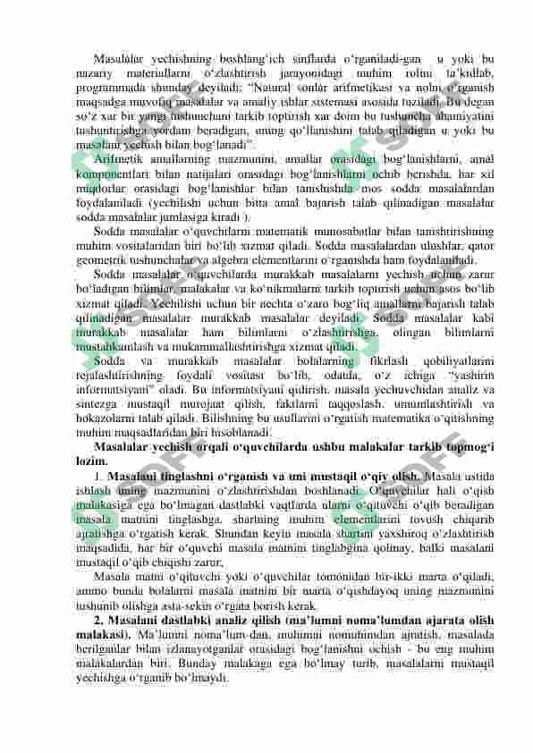 Matematikadan murakkab masalalar yechish 7