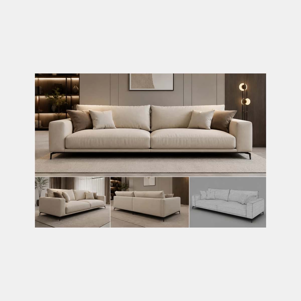 Modern Luxury Sofa 1