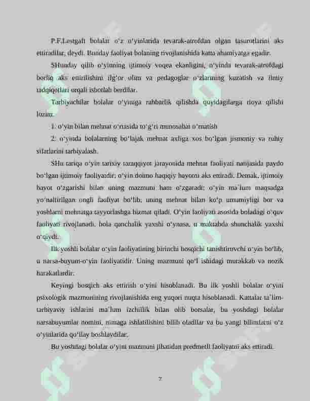 O‘yin -bola faoliyatining asosiy turi 7