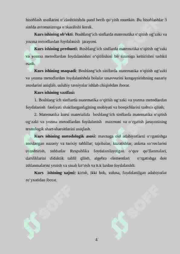 Ogʻzaki hisoblash orqali oʻquvchilarda koʻpaytirish amalini oʻrgatish metodikasi 4