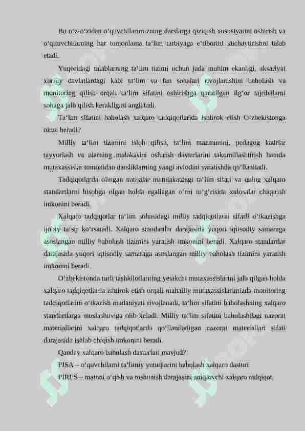 Maktabgacha ta’lim tashkilotlarida monitoring tizimini tashkil qilish. 6