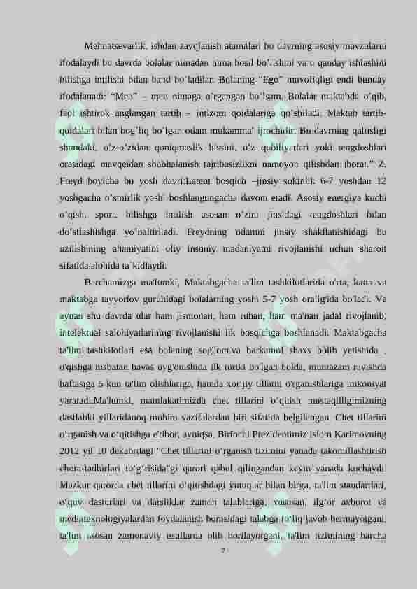 Ingliz tilida sabzavotlarni o’rgatish ishlanma-loyihasi 7