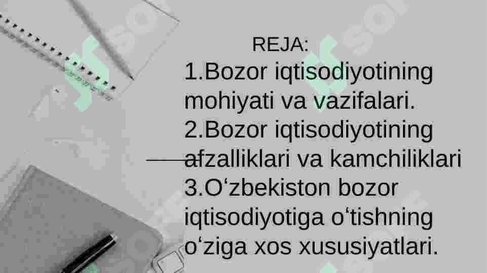 Bozor konyukturasini tadqiq qilish va bashorat qilish 2