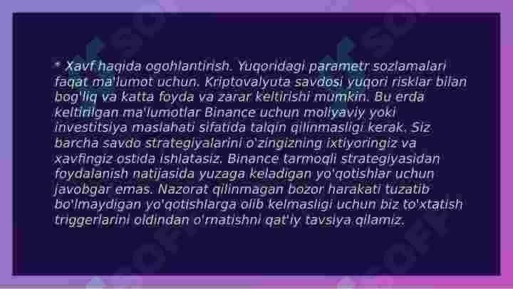 2-qism-Spot tarmoqli savdo strategiyasini qanday o'rnatish kerak. Treyding. 7