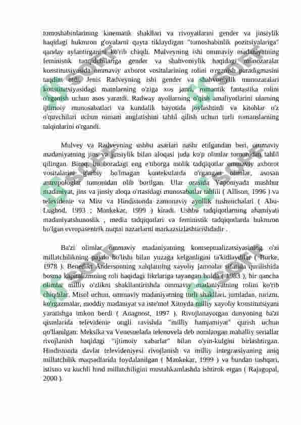Shaxs axborot iste'moli madaniyatiga ommaviy axborot vositalarining ta'siri 3