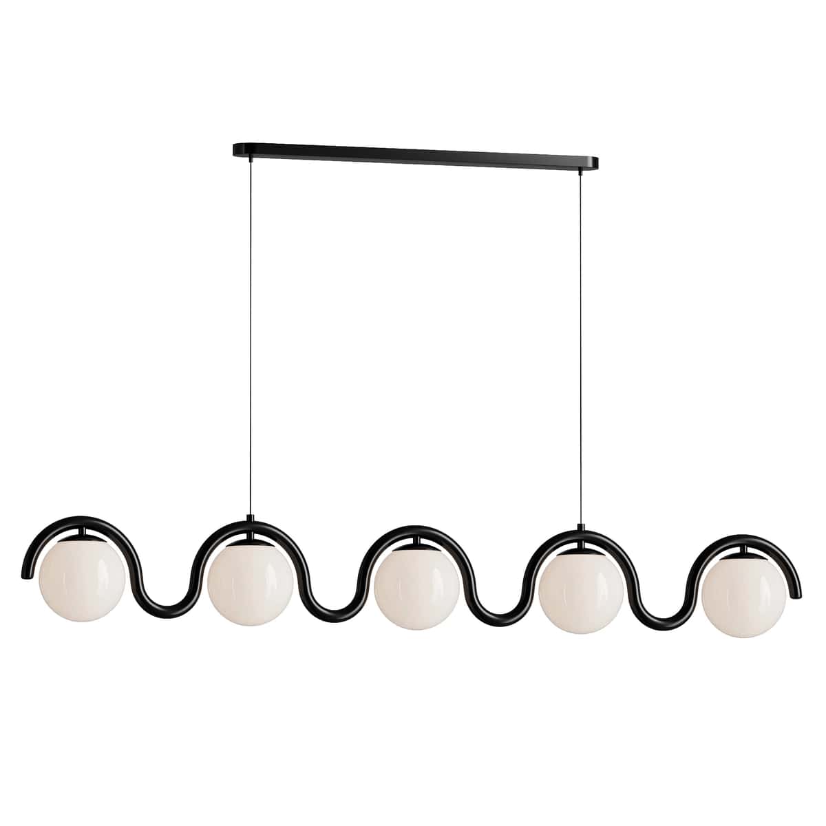 Lenox Linear Ball Pendant Lamp 5 heads 2