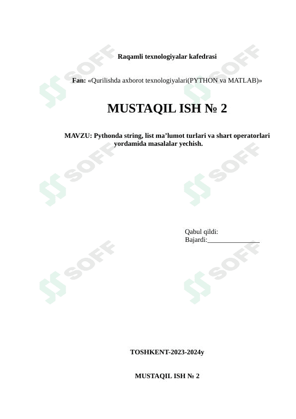 pythondan dasturlash kodlari 1
