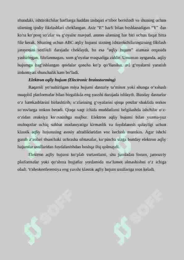 Fikrlarni yaratish: “Aqliy hujum” metodi 8