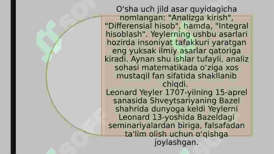L.YYeyler, J.Venn, R.Dekart hayoti va ilmiy faoliyatini o‘rganish 3