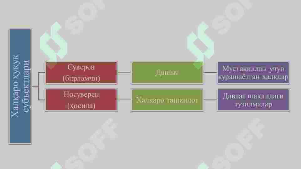 Xalqaro huquq subyektlari xalqaro huquqiy tan olish va vorislik 5