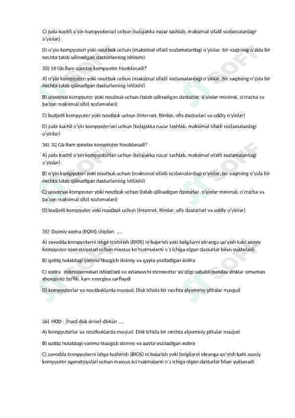 Iqtisodiyotda_axborot_kommunikasiya_texnologiyalari_va_tizimlari mavzusidagi 300 test 7