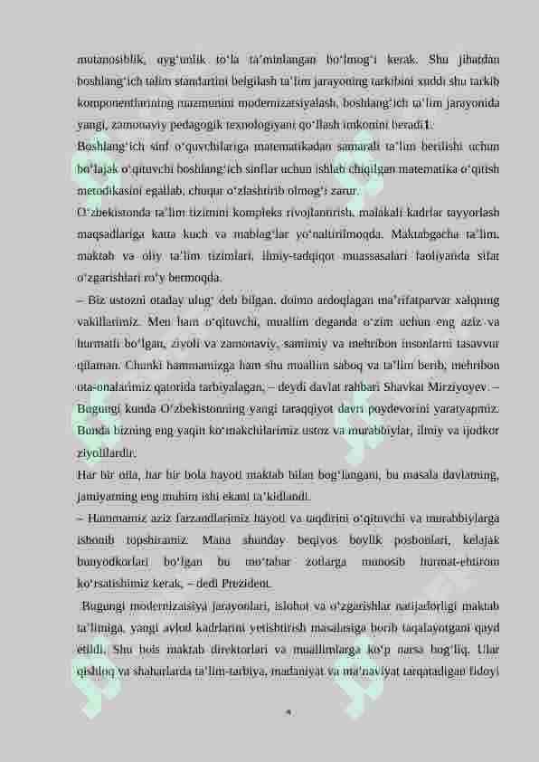 BOSHLANG‘ICH SINFLARDA GRAFIK OBYEKTLAR USTIDA ISHLASH METODIKASI (3-SINF MISOLIDA) 4