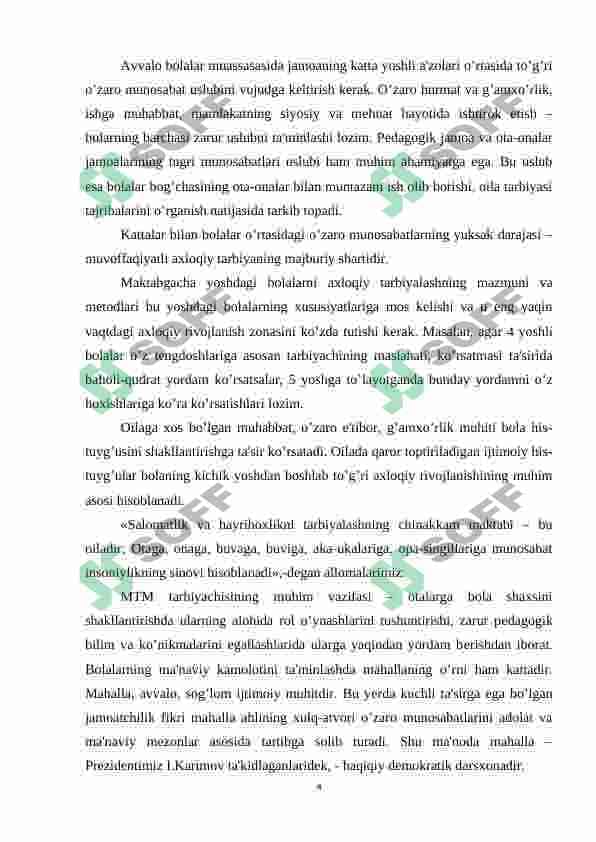 Maktabgacha ta’lim tashkilotlarida tayyorlov guruhi bolalarini maktabga tayyorlash vazifalari 4