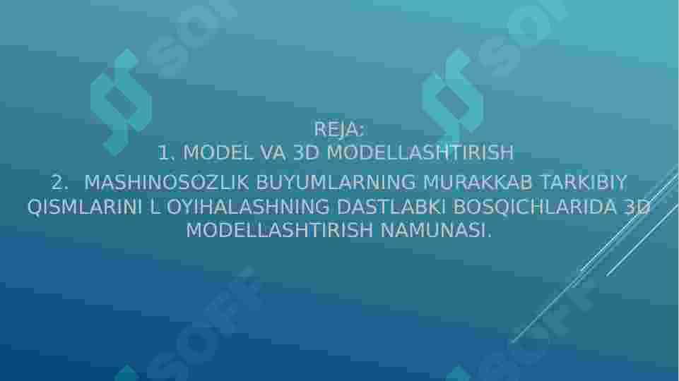 3D modellar 2