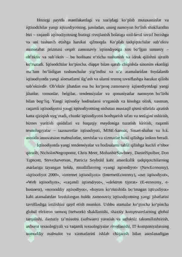 RAQAMLI IQTISODIYOTDA BIZNESNI TASHKIL ETISHNING XUSUSIYATLARI 4