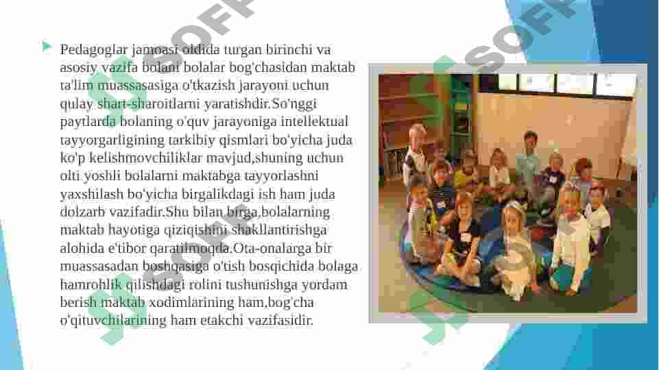 Ma’ktabgacha ta’lim tashkilotining  maktab bilan aloqa shakllari 3