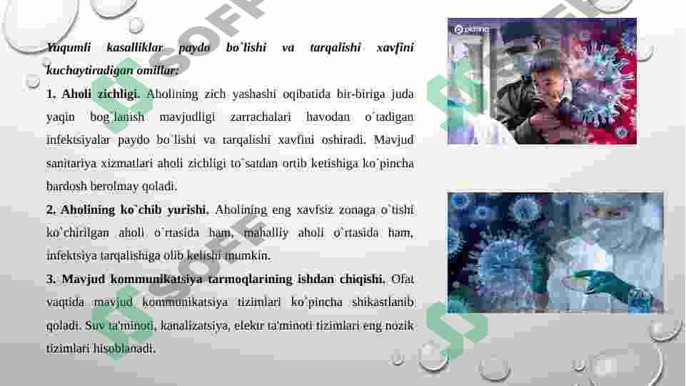 Epizootik va epifitotik favqulodda vaziyatlar va ulardan muxofazalanish 4