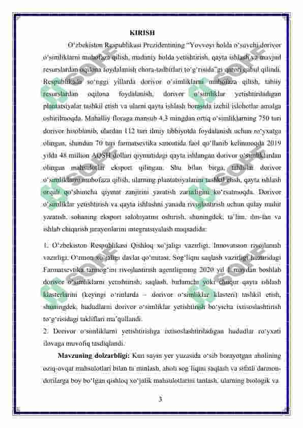 RAPS (BRASSICA NAPUS) O'SIMLIGINING DORIVORLIK XUSUSIYATLARI VA GENETIK TAHLILI 3