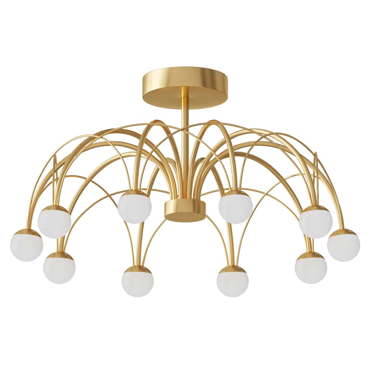 Ceiling LED chandelier Eurosvet Ragno LED black 2