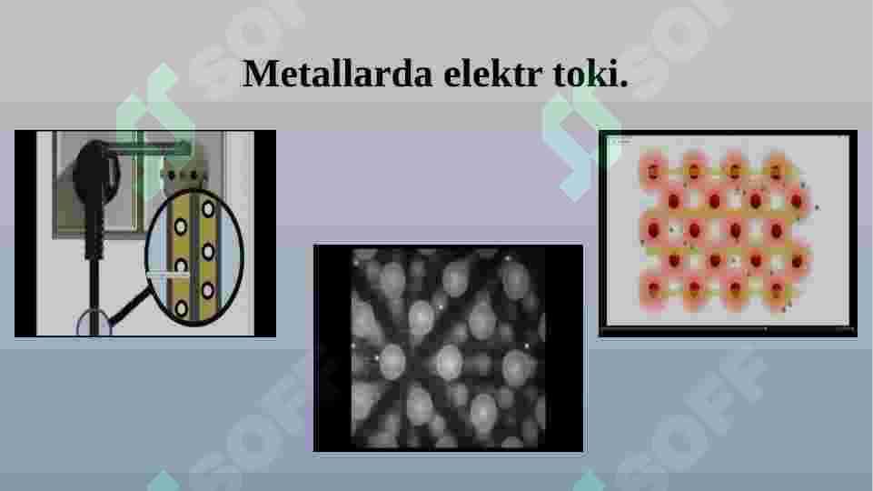 Turli muhitlarda elektr toki. Joul-Lens qonuni 3