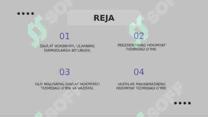 O‘ZBEKISTON KONSTITUTSIYASIDA DAVLAT HOKIMIYATINI AMALGA OSHIRISHGA DOIR NORMALAR. 3