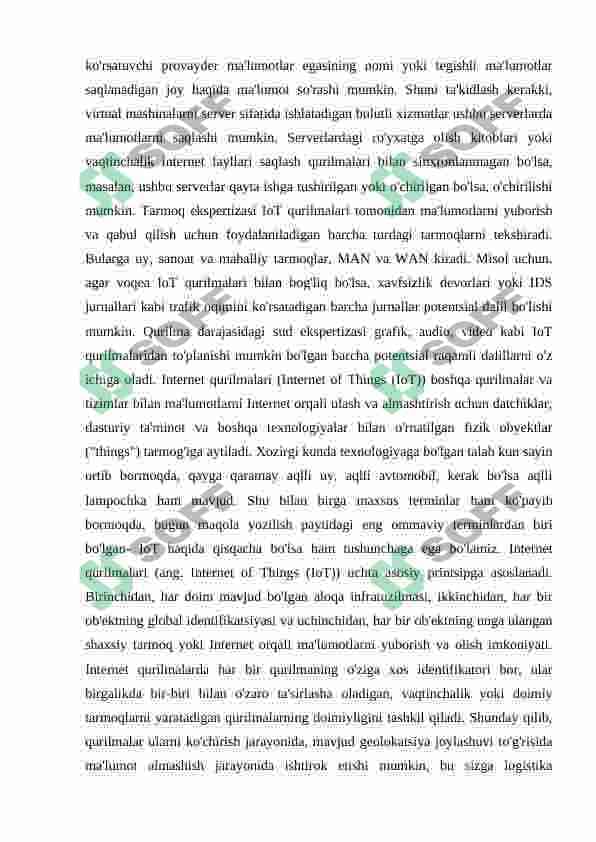 IoT tushunchasi 4