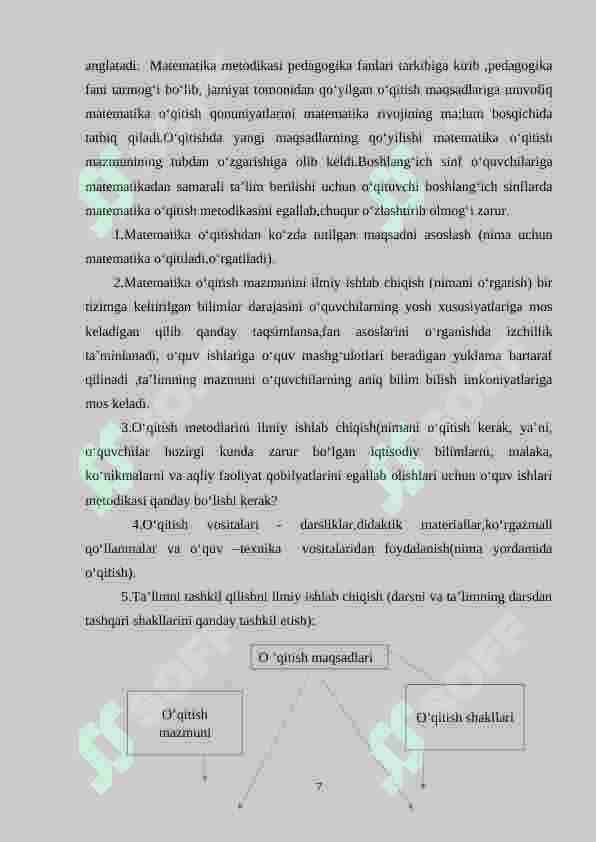 Boshlang‘ich sinflarda qo‘llaniladigan diagrammalarni o‘rgatish metodikasi.(2-sinf misolida) 7