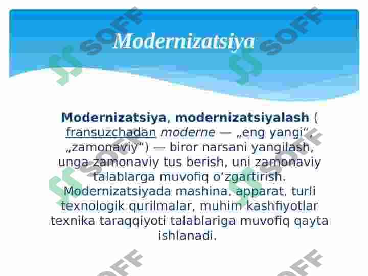 O'ZBEKISTONDA BIZNESNI RIVOJLANTIRISH ISTIQBOLLARI 8