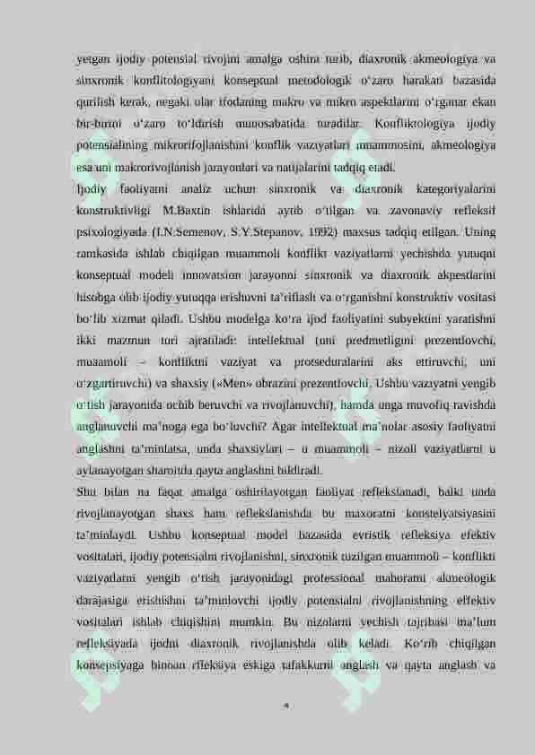 Shaxsga psixologik va akmeologik yondashishning o’zaro munosibligi 4