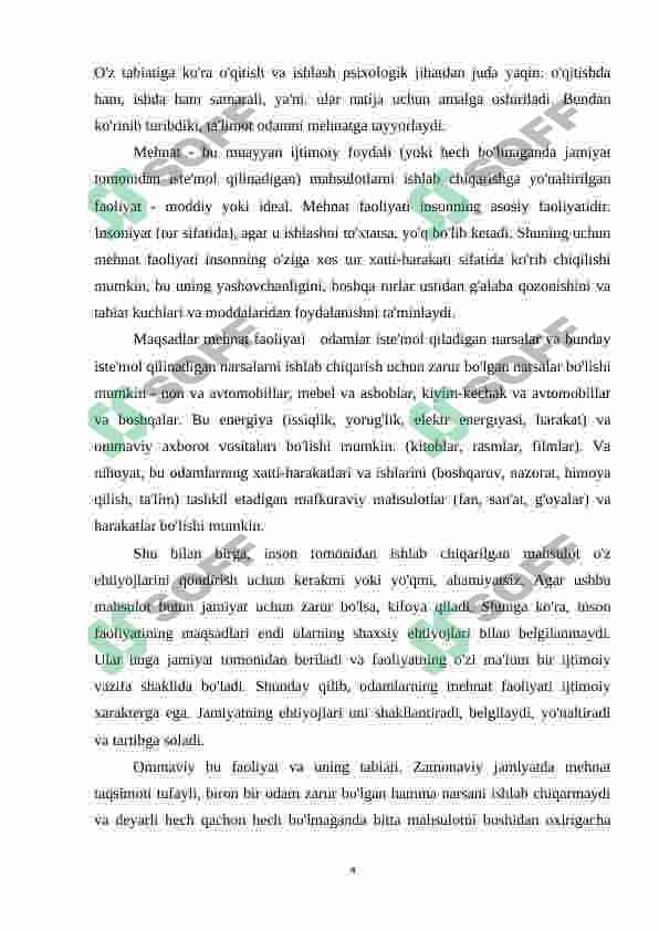 O’yin – ijtimoiy faoliyat sifatida. 4