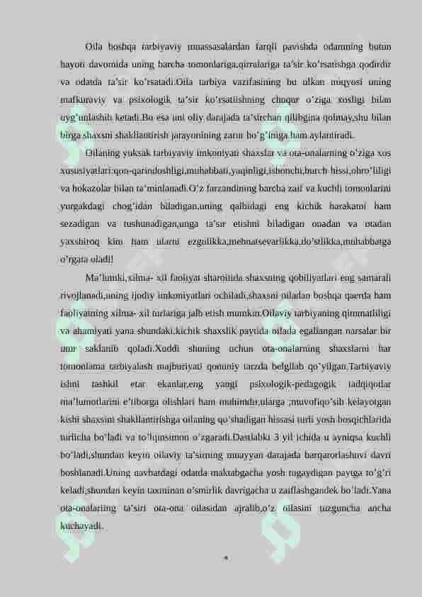 Tarbiya jarayonida oila, mahalla hamda ta’lim muassasalarining hamkorligini yo’lga qo’yish shakl va metodlari 4