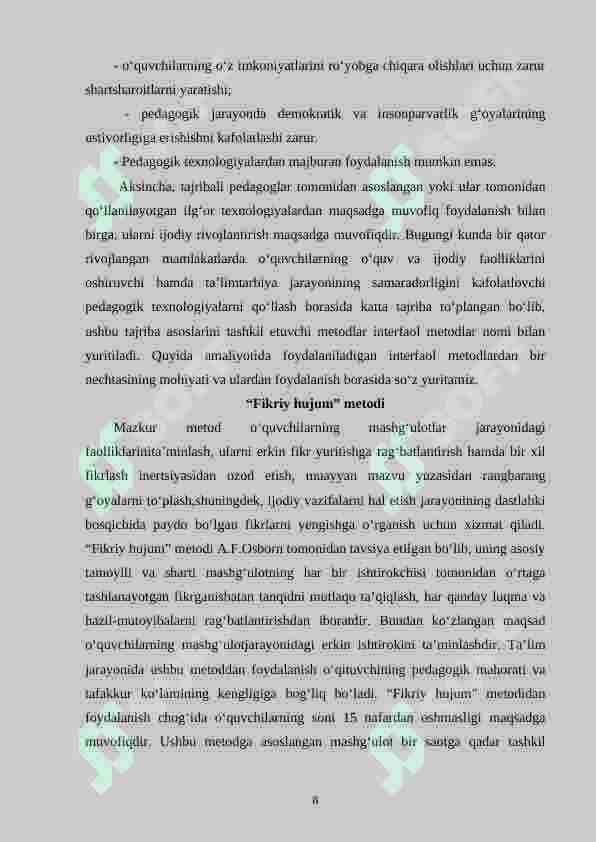 4-sinf o‘quvchilariga geometrik materiallarni o‘rgatishda interfaol metodlardan foydalanish 8
