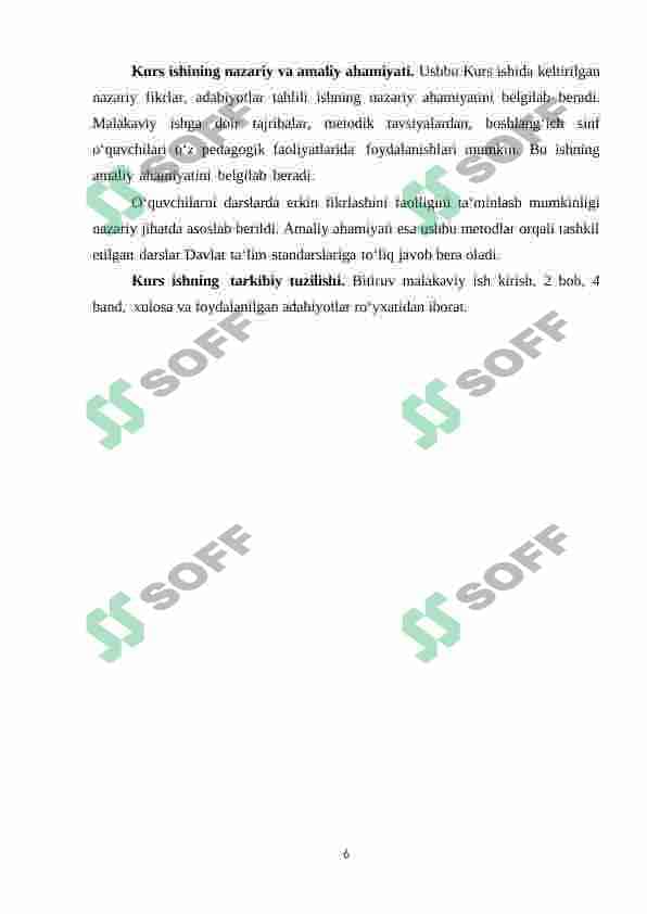 O'qish savodxonligi darslarida qayta hikoyalash turlaridan foydalanish 6